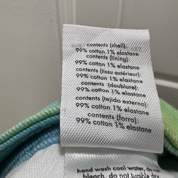 NWT We Wore What Flare Bell Tie Dye Shorts - Picture 12 of 12